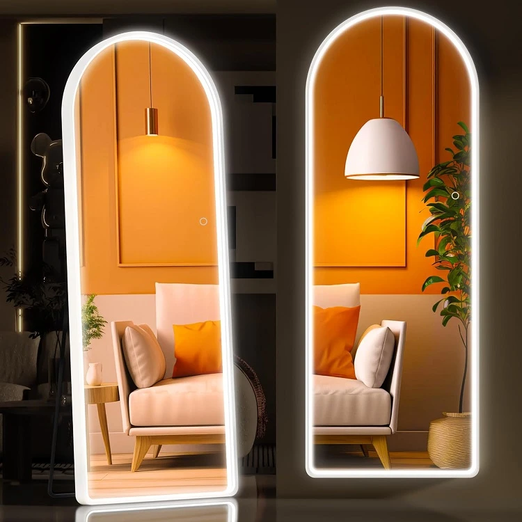 Arch Mirror With LED Light