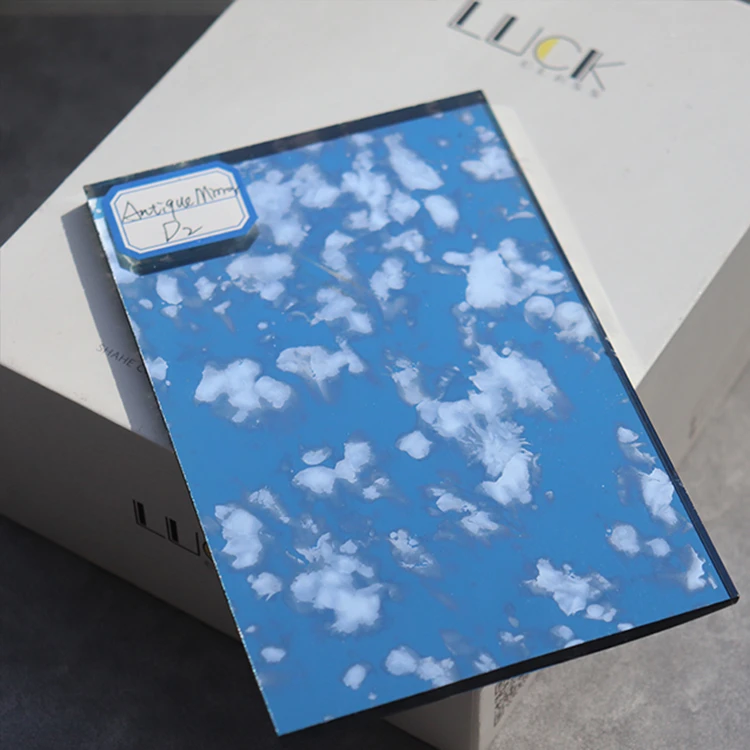 Cloudy Antique Mirror